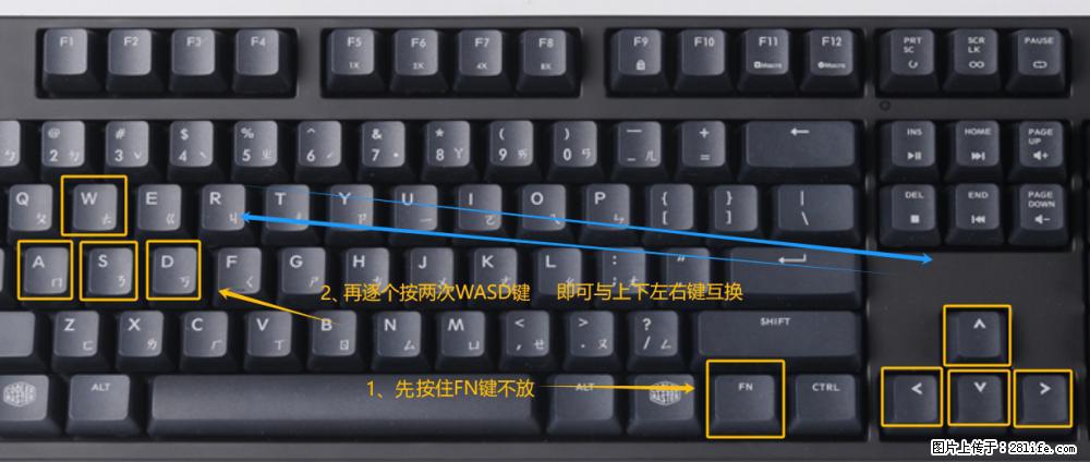 键盘，怎样把wasd键与上下左右方向键互换？ - 生活百科 - 南平生活社区 - 南平28生活网 np.28life.net