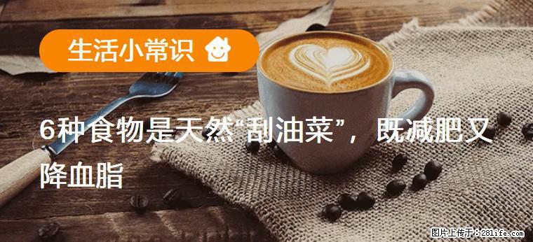 【生活小常识】6种食物是天然“刮油菜”，既减肥又降血脂 - 南平生活资讯 - 南平28生活网 np.28life.net